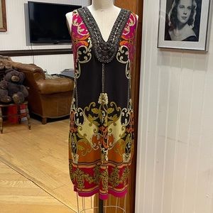 Tiana B Sleeveless Sheath Dress Size M